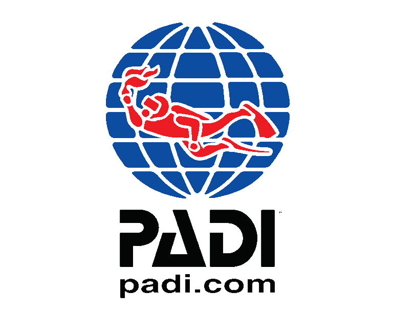 Image of PADI Logo on funnydivers home page